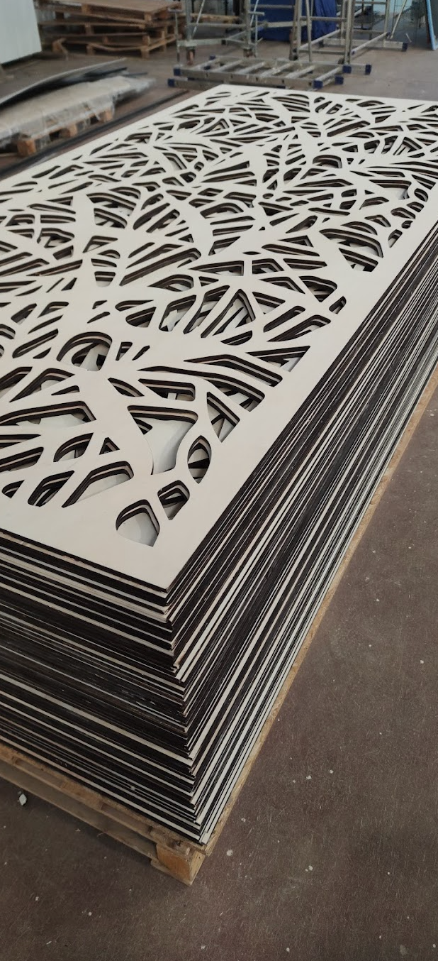 bamboo pannello non verniciati interni esterni taglio laser decorazione casa, quadro, fai da te, separè Dark Slate Gray Pannelli traforati