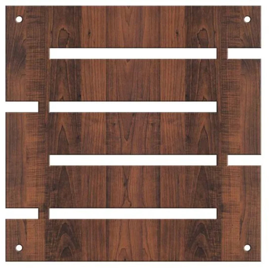 divisorio per stanza set da 12 pezzi Divisori sospesi in legno, Pannelli divisori traforati, Parete divisoria sospesa in legno, Paravento moderno, Divisorio decorativo per ristorante e casa Dark Olive Green Pannelli traforati