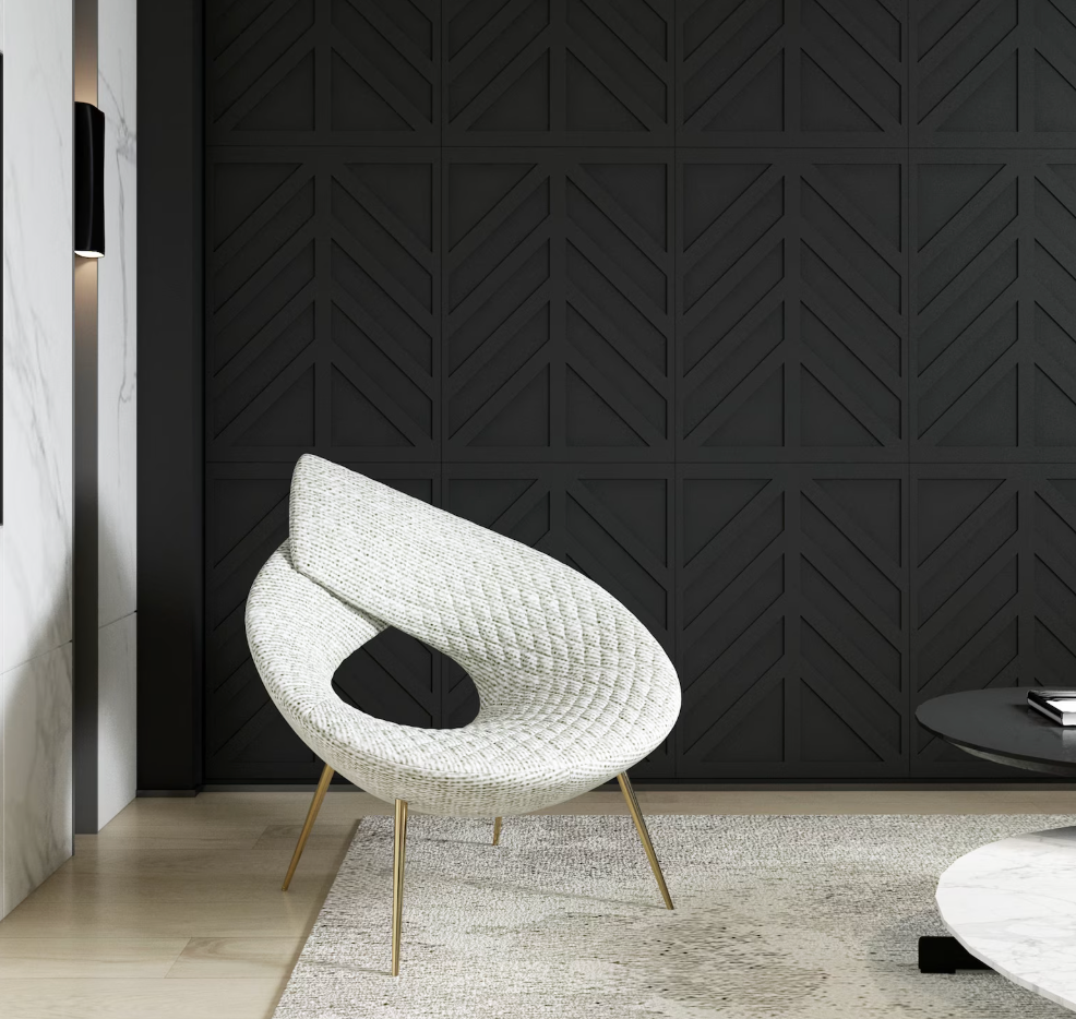 chevron boiserie murale boiserie Pannelli murali in legno 3D, facili da installare, pannelli tridimensionali, pannelli murali, Panelli 3D, pannelli murali decorativi Gray Pannelli traforati