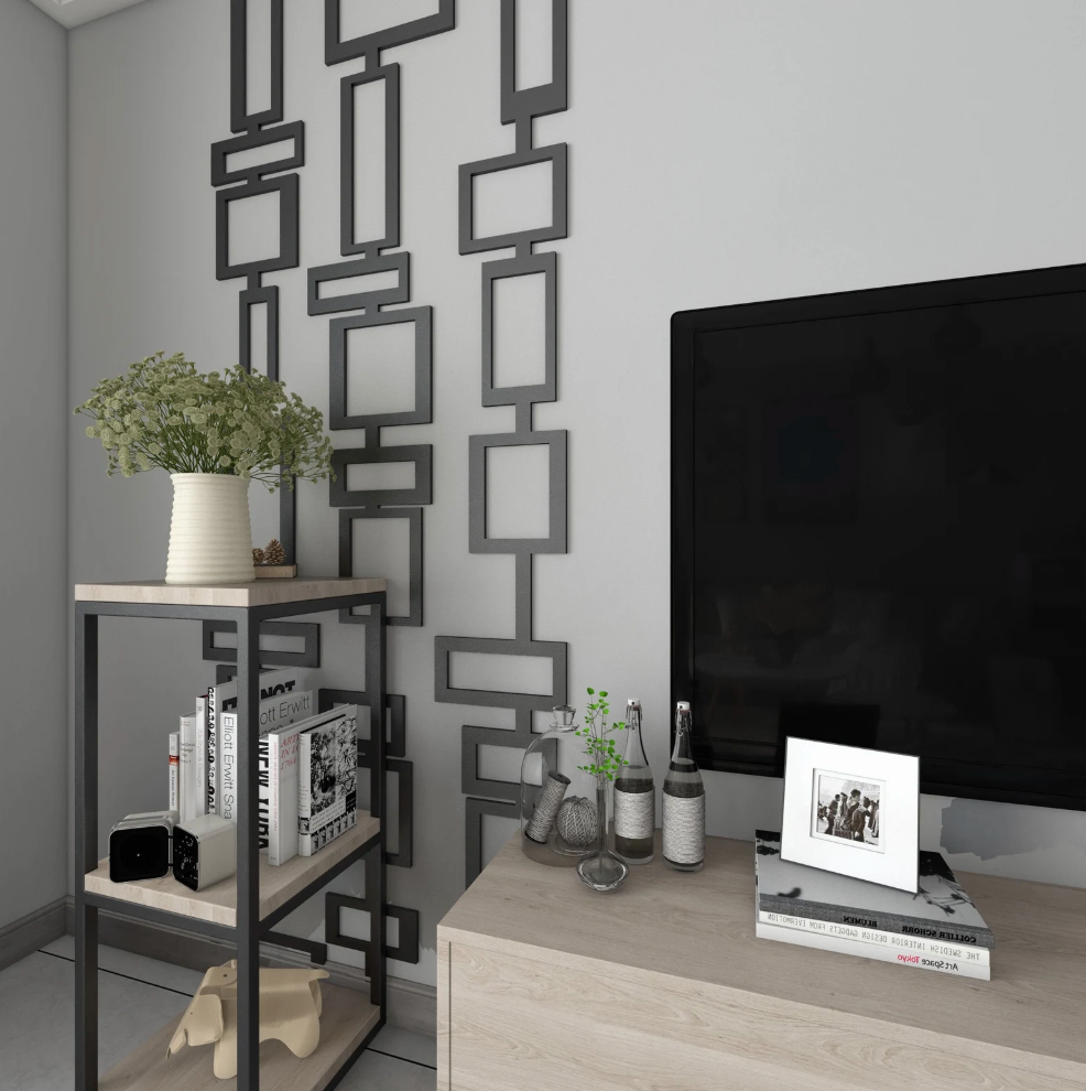 anni 70 boiserie murale boiserie Pannelli murali in legno 3D, facili da installare, pannelli tridimensionali, pannelli murali, Panelli 3D, pannelli murali decorativi Dim Gray Pannelli traforati
