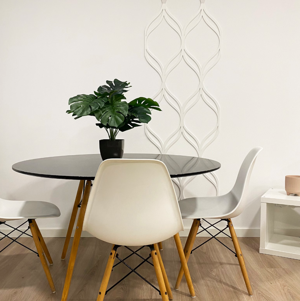 mid century boiserieArchi da parete 3D, parete decorativa tridimensionale, pannelli da parete con design artistico, decorazioni da parete moderne di metà secolo Light Gray Pannelli traforati