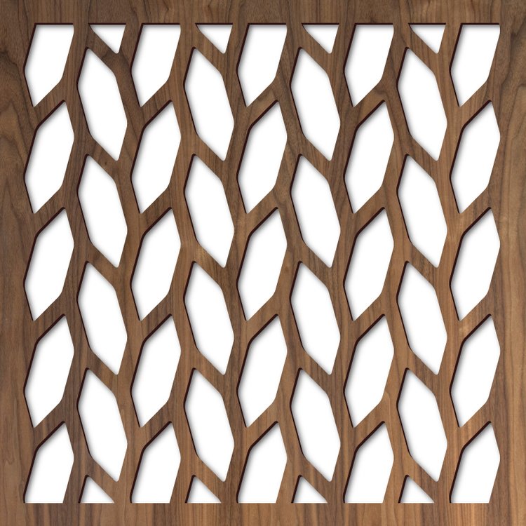top pannello foglia piccola moderno o legno traforato non verniciati interni esterni taglio laser decorazione casa, quadro, fai da te, separè