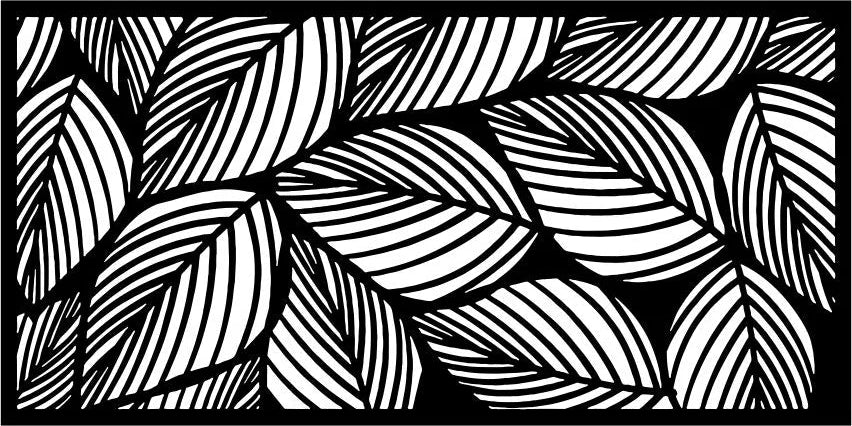 Pannello Copritermosifone foglie Traforato – MDF o Pioppo 4 mm copriradiatore ecologico green Black Pannelli traforati