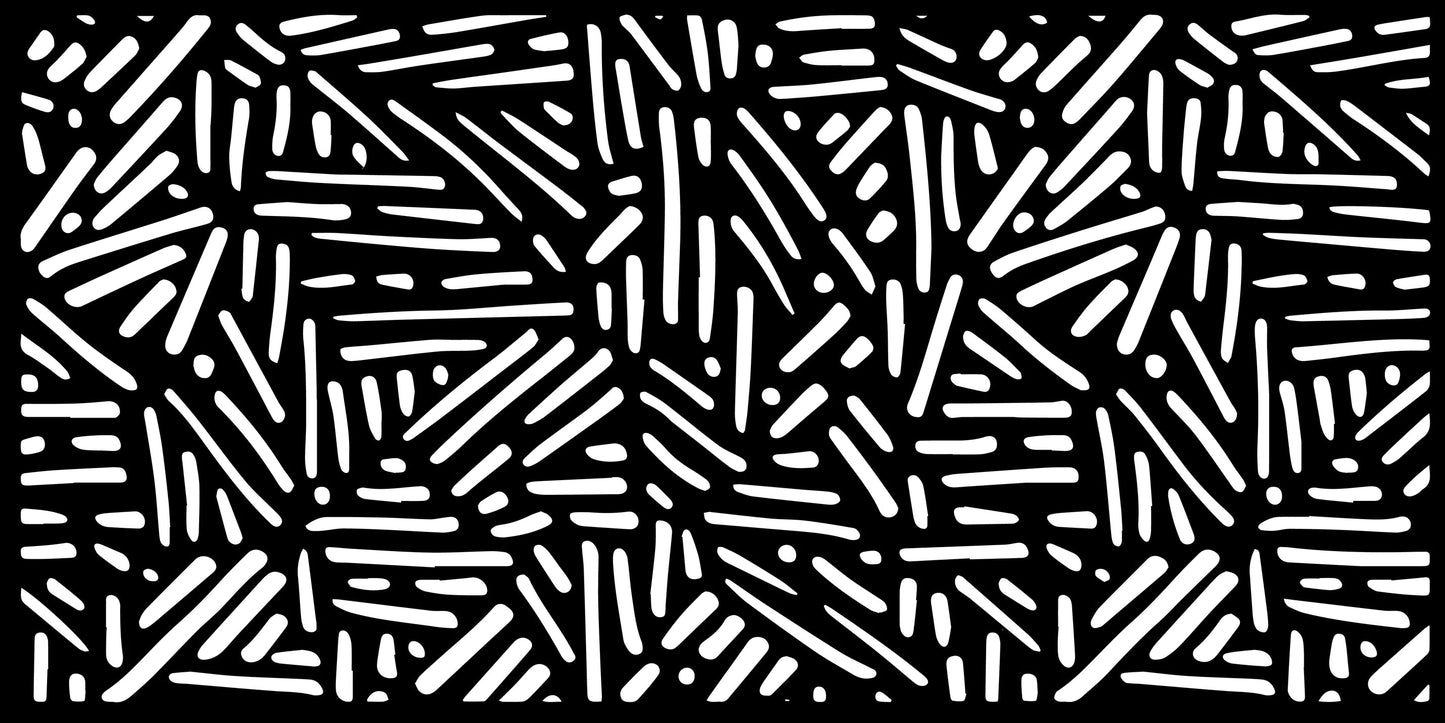 Pannello Copritermosifone nairobi Traforato – MDF o Pioppo 4 mm Black Pannelli traforati