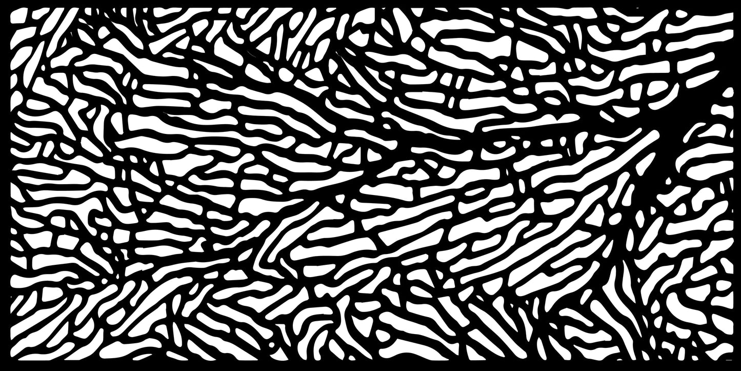 Pannello Copritermosifone onda del mare Traforato – MDF o Pioppo 4 mm copriradiatore ecologico green Black Pannelli traforati