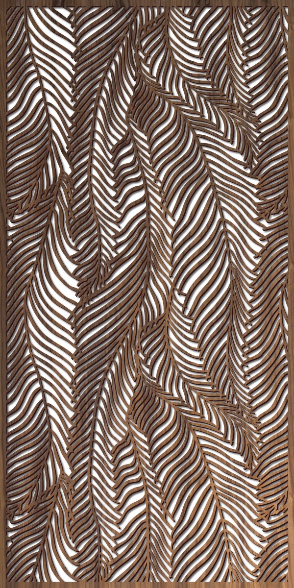 palma pattern pannello legno traforato non verniciati interni esterni taglio laser decorazione casa, quadro, fai da te Dim Gray Pannelli traforati
