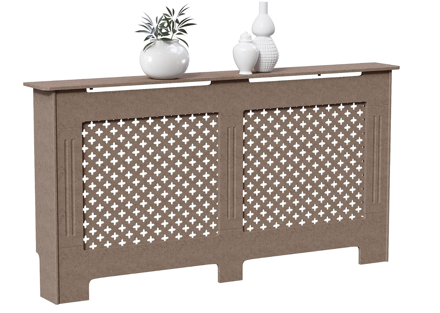 copritermosifone in mdf da verniciare XL extragrande Copertura non finita diy Tradizionale Non Verniciata MDF copriradiatore XLarge