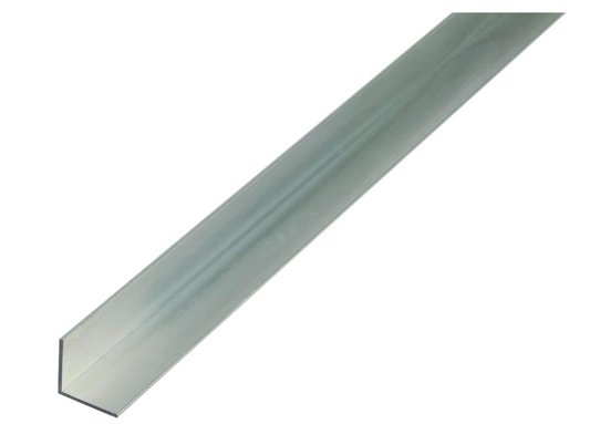 Profilo Angolare a L in Alluminio – Eleganza e Funzionalità per il Montaggio | alluminio, naturale | 1000 x 10x 10 mm