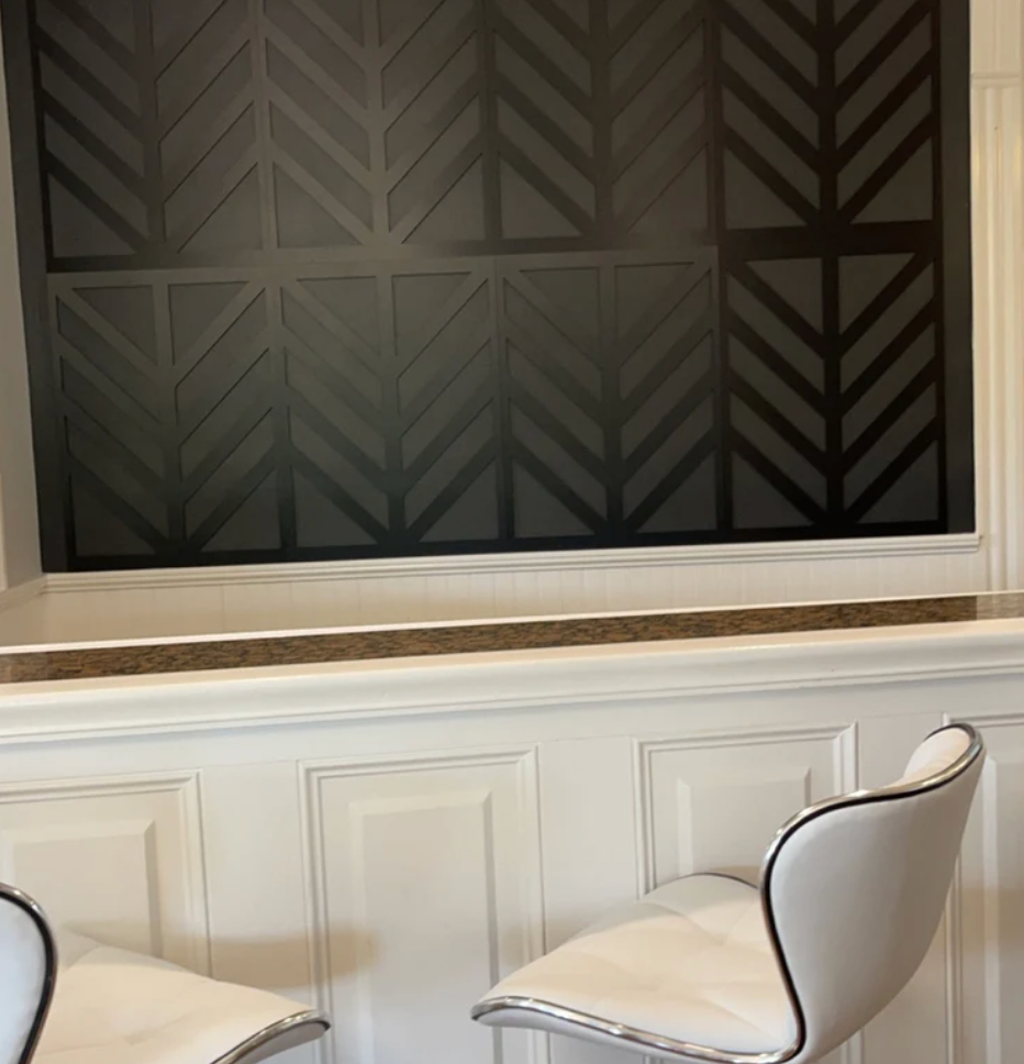 chevron boiserie murale boiserie Pannelli murali in legno 3D, facili da installare, pannelli tridimensionali, pannelli murali, Panelli 3D, pannelli murali decorativi