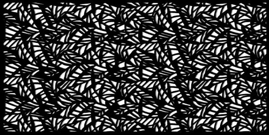top panel modern leaves or perforated wood unpainted interior exterior laser cut home decoration, picture, DIY, divider