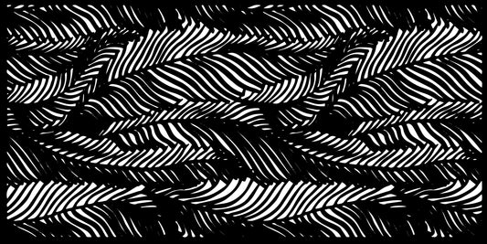 top panel modern leaves or perforated wood unpainted interior exterior laser cut home decoration, picture, DIY, divider